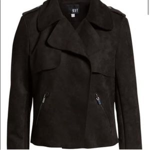 KUT from the cloth suede jacket